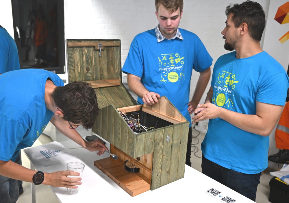 Prototypy vysnívaných vynálezov predstavujú žiaci na MyMachine Expo v Košiciach