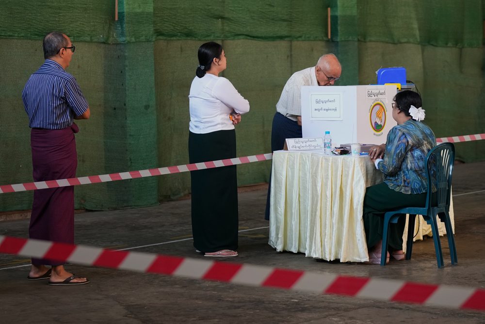 Záverečná fáza volieb v Mjanmarsku