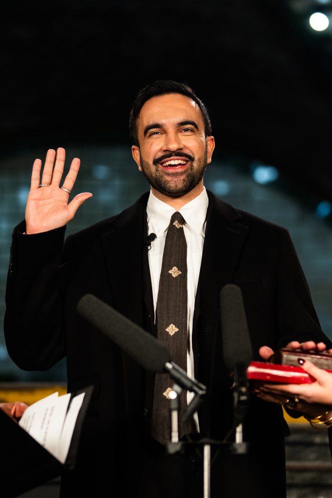 Inaugurácia nového starostu New Yorku