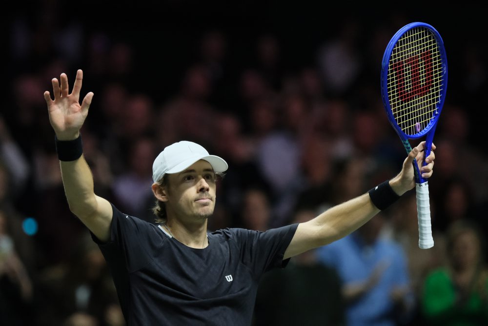 Finále mužskej dvojhry v Rotterdame  Alex de Minaur (Austr.-1) - Felix Auger-Aliassime 