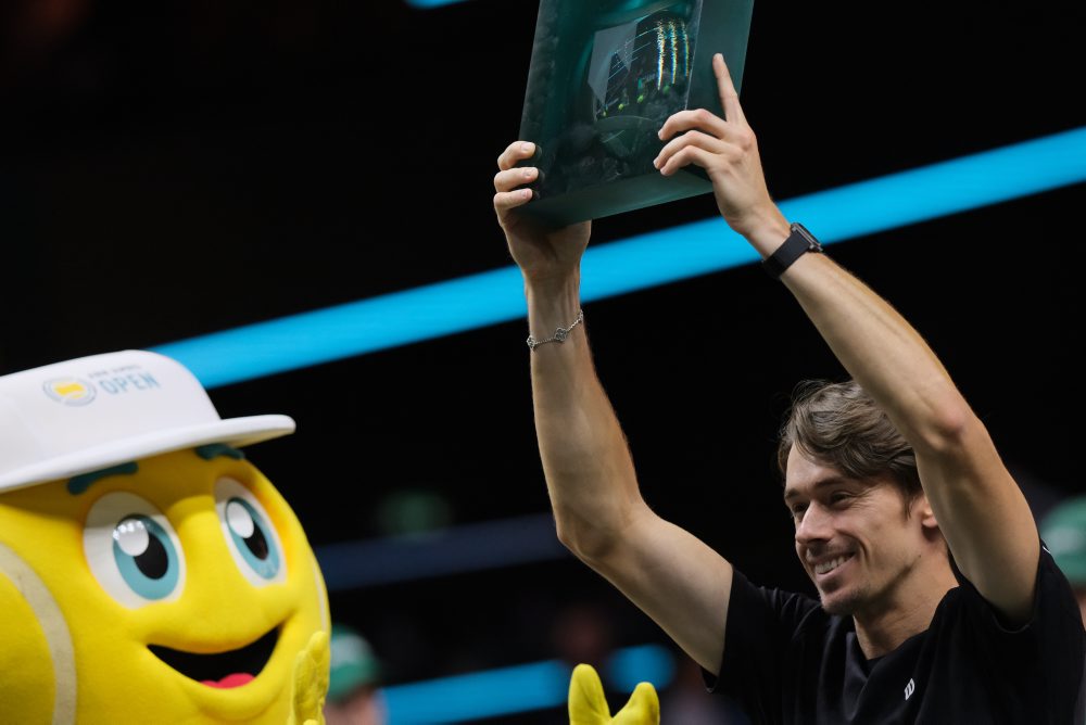 Finále mužskej dvojhry v Rotterdame  Alex de Minaur (Austr.-1) - Felix Auger-Aliassime 