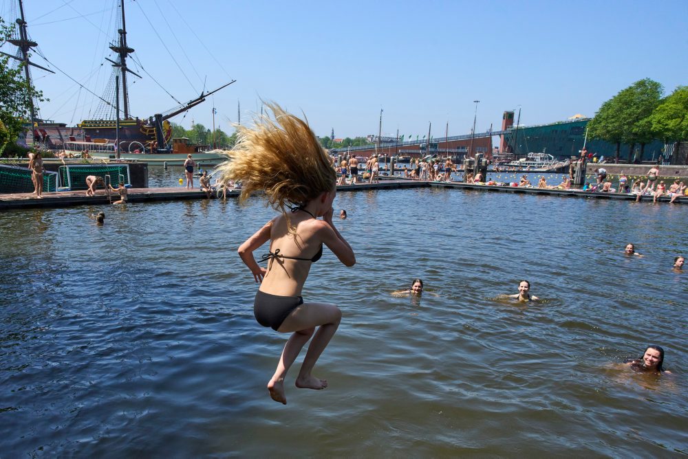 Denný život v Amsterdame