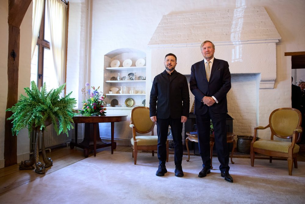 Zelenskyj si prevezal Cenu štyroch slobôd