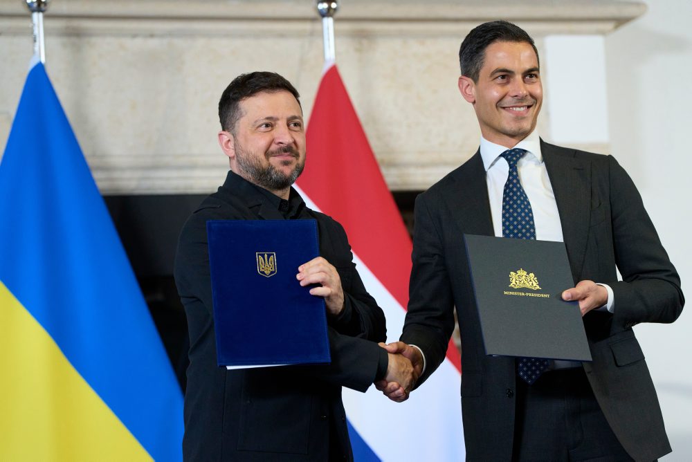Zelenskyj si prevezal Cenu štyroch slobôd