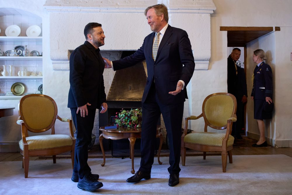 Zelenskyj si prevezal Cenu štyroch slobôd