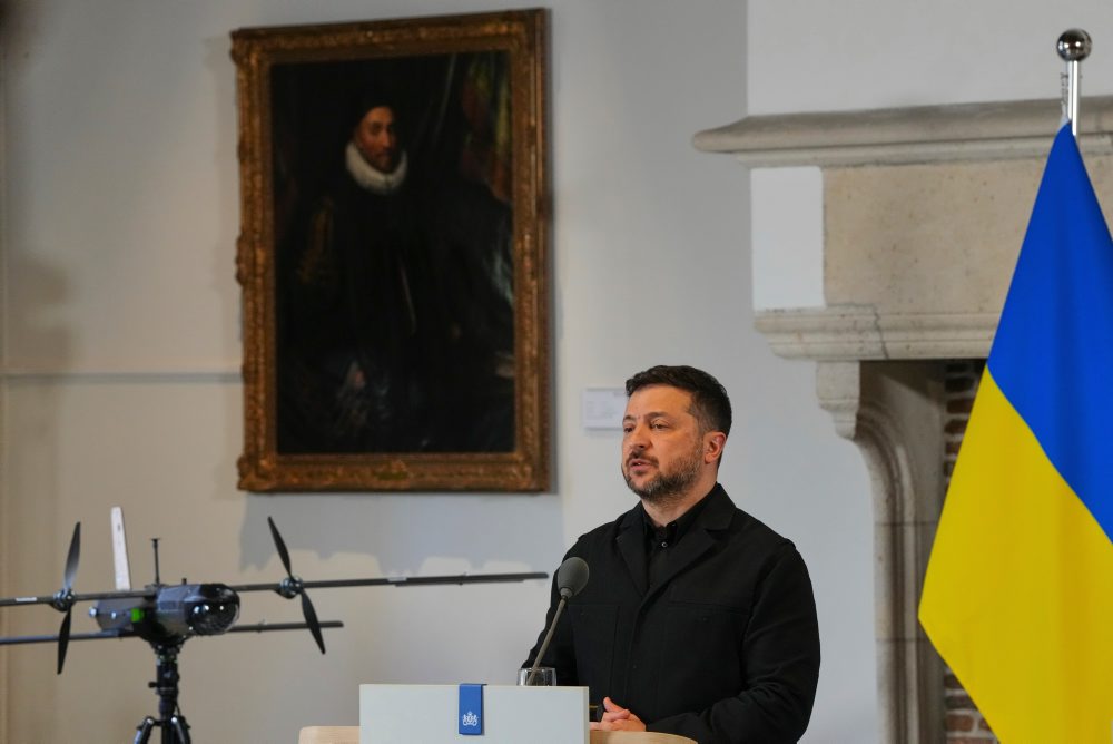 Zelenskyj si prevezal Cenu štyroch slobôd