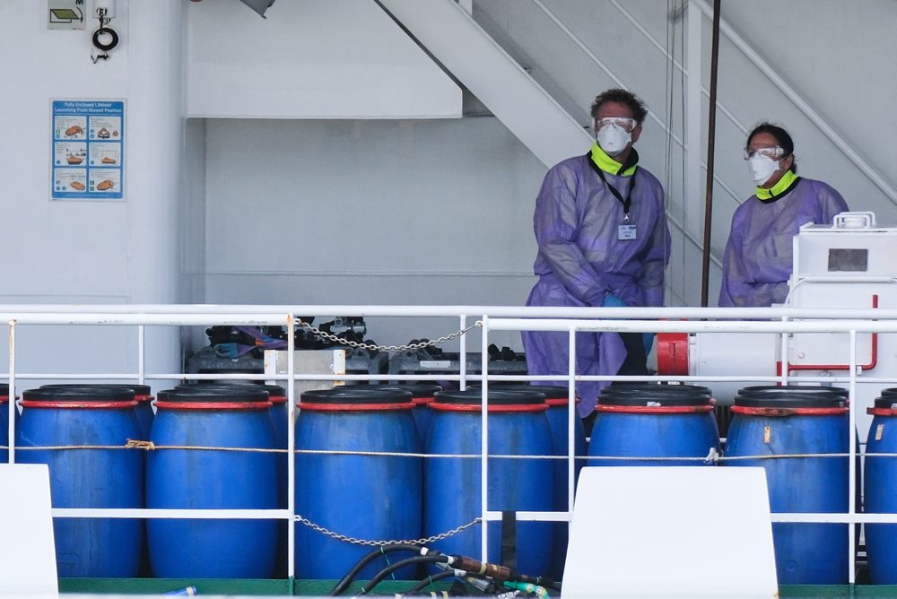 Loď MV Hondius zakotvila v Rotterdame, kde ju čaká dezinfekcia