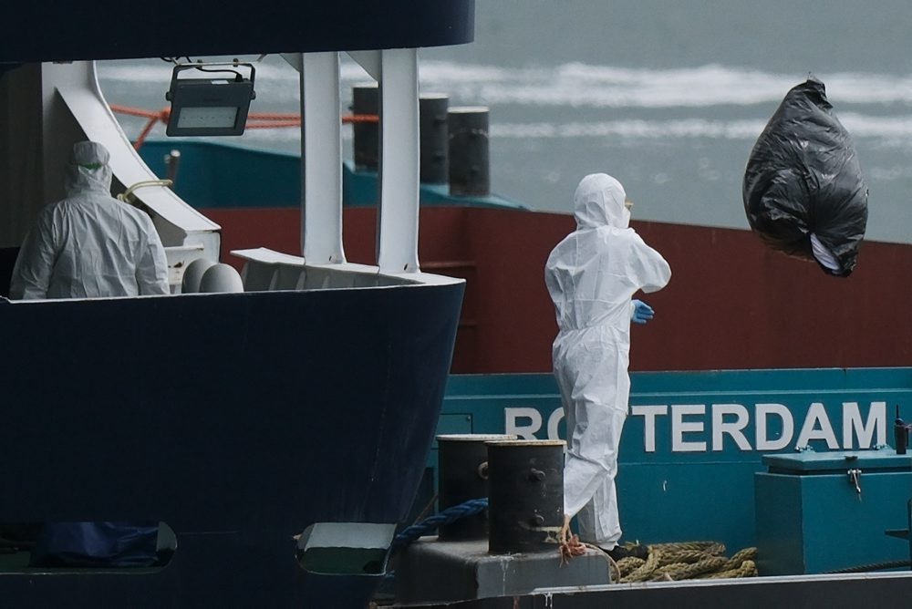 Loď MV Hondius zakotvila v Rotterdame, kde ju čaká dezinfekcia