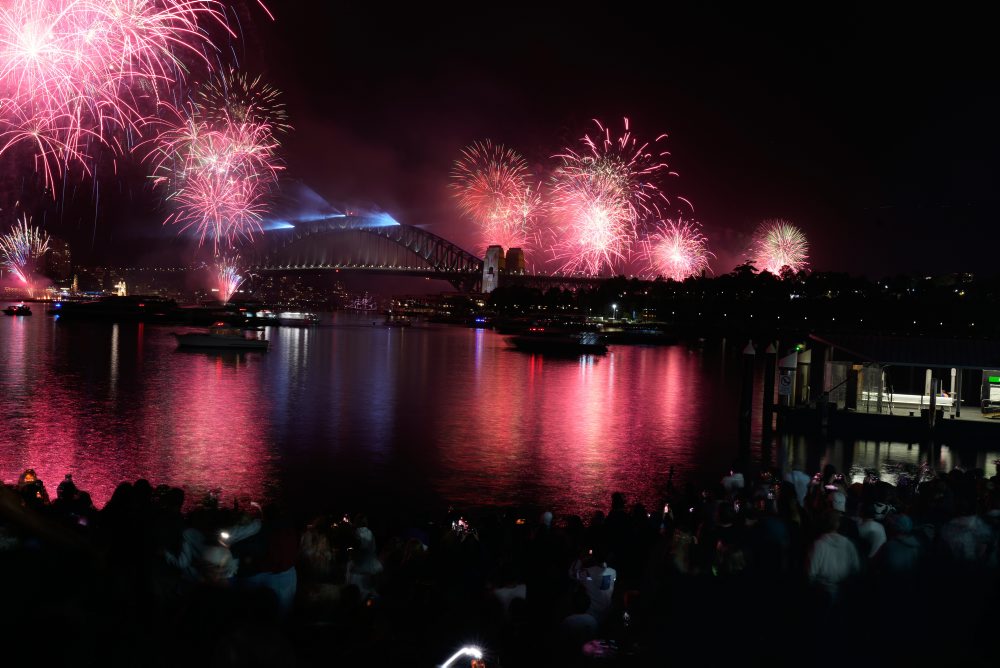 Oslavy Nového roka v Sydney 