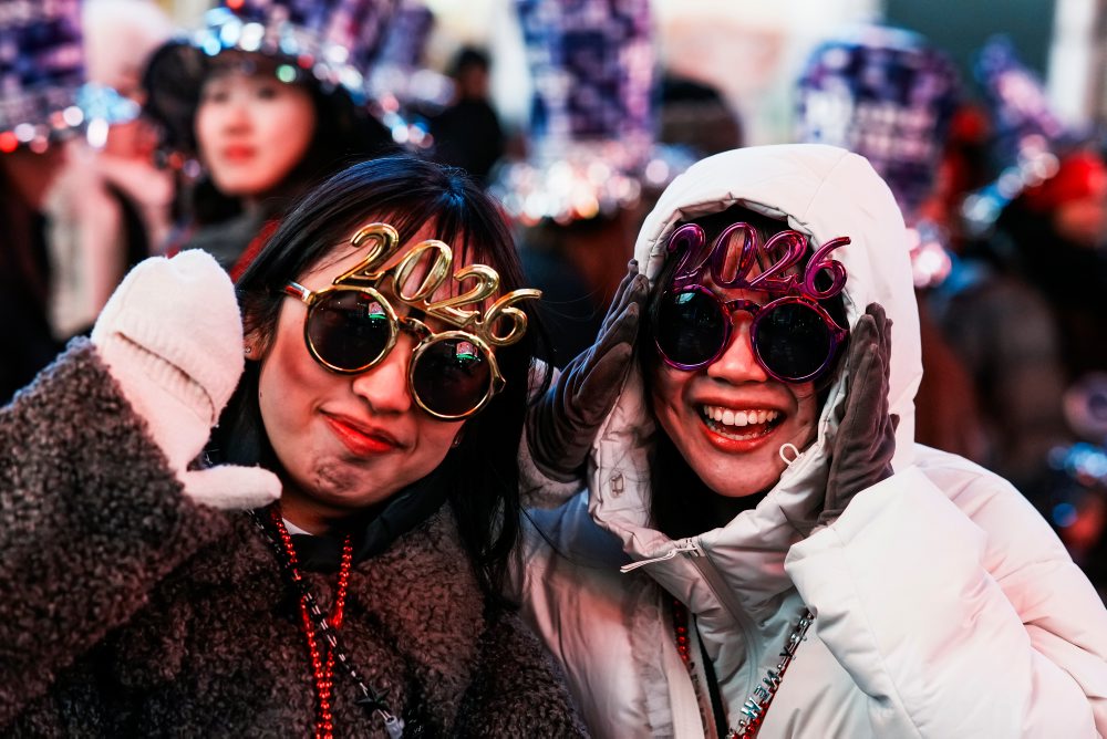 Novoročné oslavy v New Yorku 