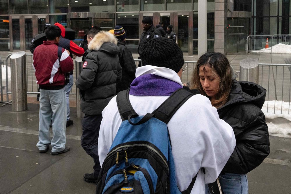 Slávenie Popolcovej stredy v New Yorku