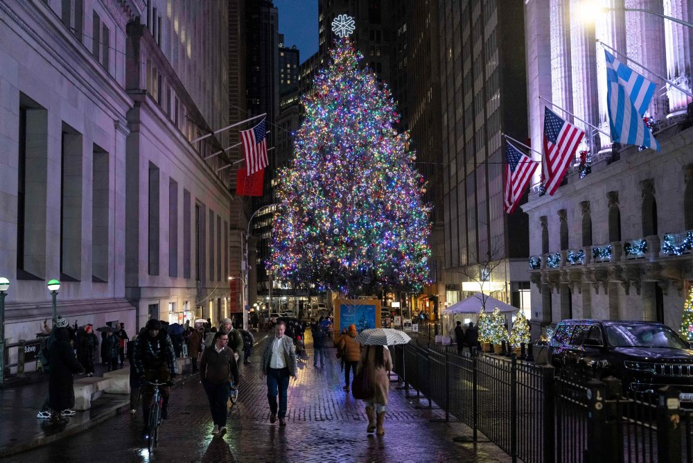 Vianočná výzdoba v New Yorku 