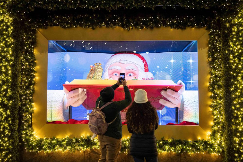 Vianočná výzdoba v New Yorku 