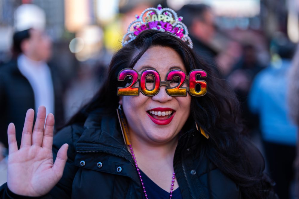 Oslavy nového roka na námestí Times Square