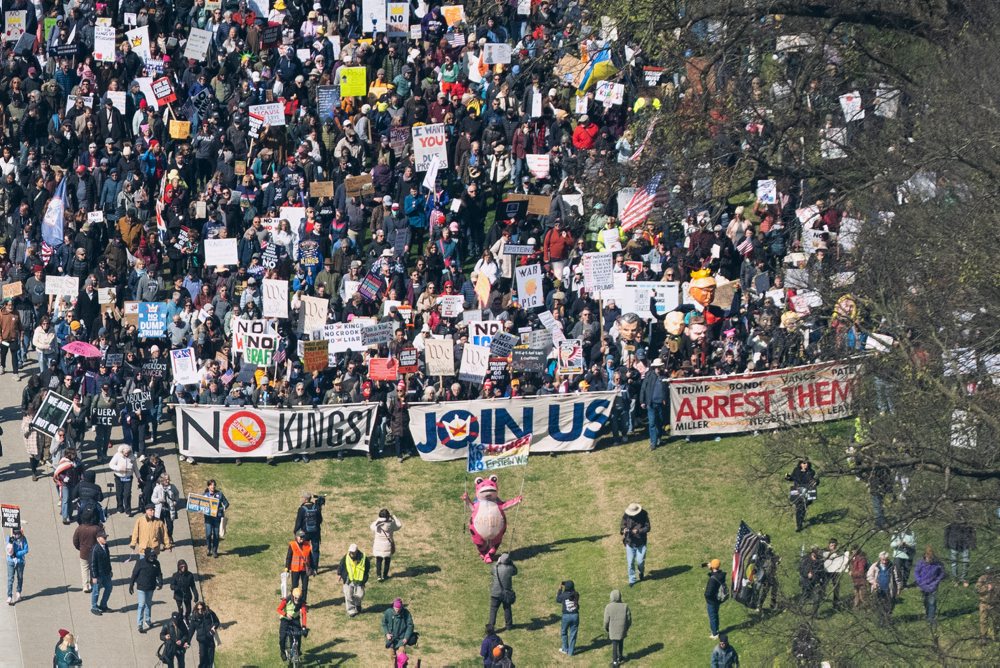 V USA sa koná nová vlna protestov proti Donaldovi Trumpovi; tretia za necelý rok