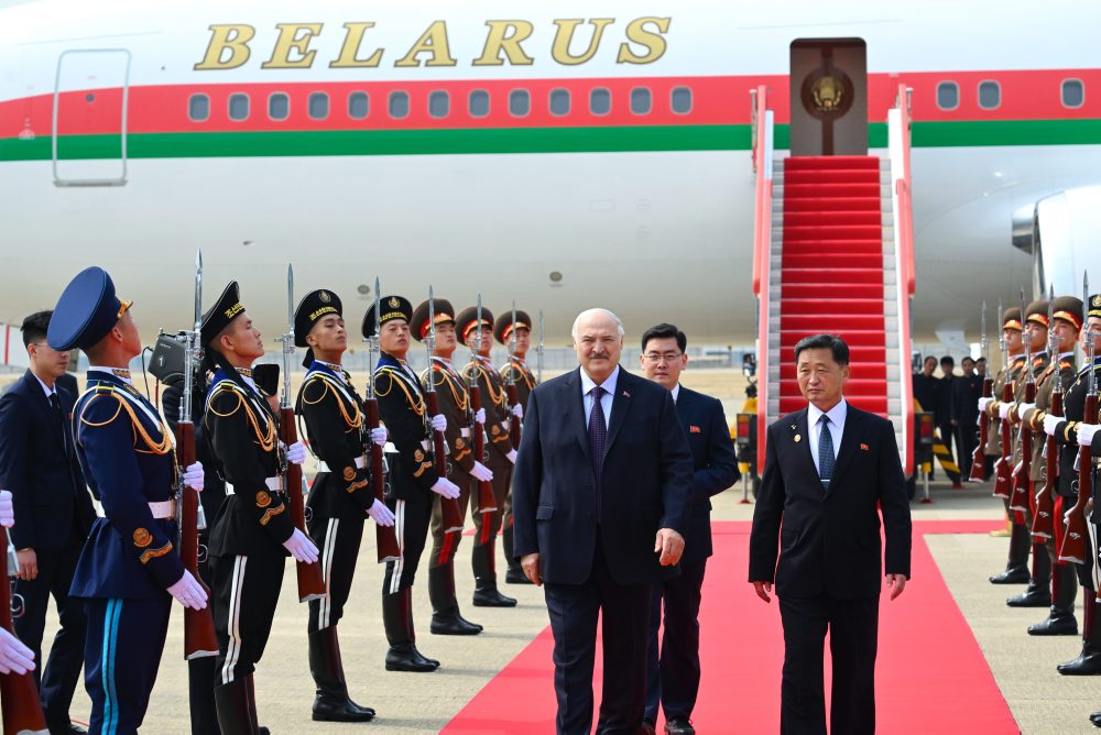 Lukašenko na pozvanie Kim Čong-una pricestoval do Severnej Kórey