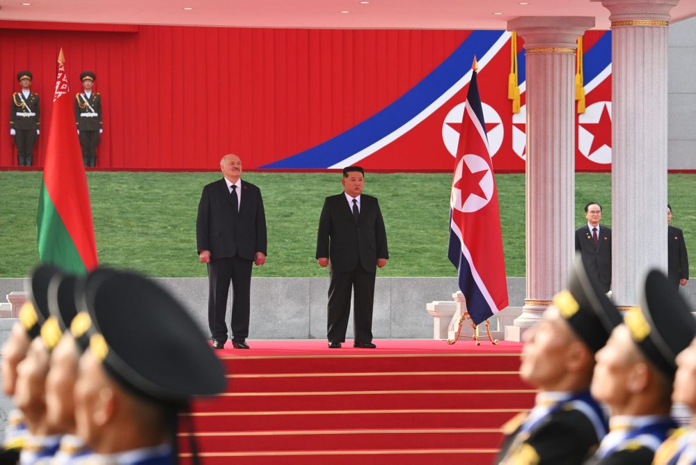 Lukašenko na pozvanie Kim Čong-una pricestoval do Severnej Kórey