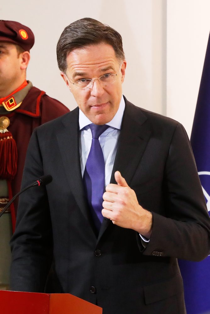 Generálny tajomník NATO Mark Rutte v Severnom Macedónsku