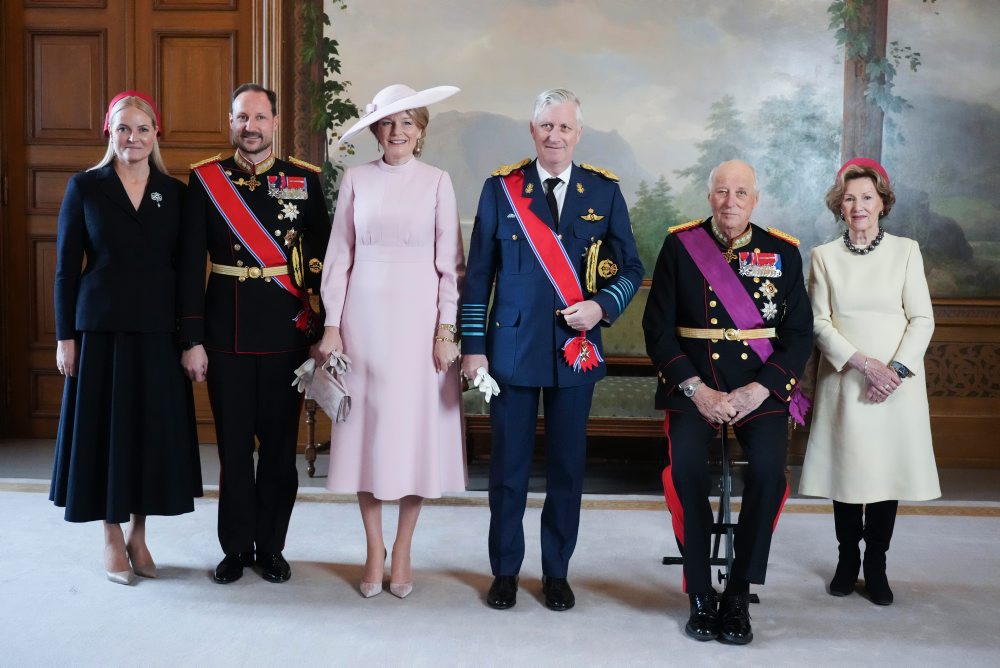 Belgický kráľovský pár na návšteve v Nórsku