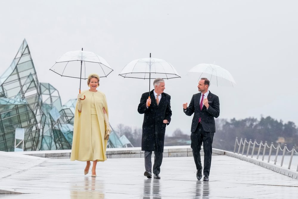 Belgický kráľovský pár na návšteve v Nórsku