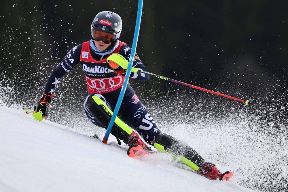 americká lyžiarka Mikaela Shiffrinová