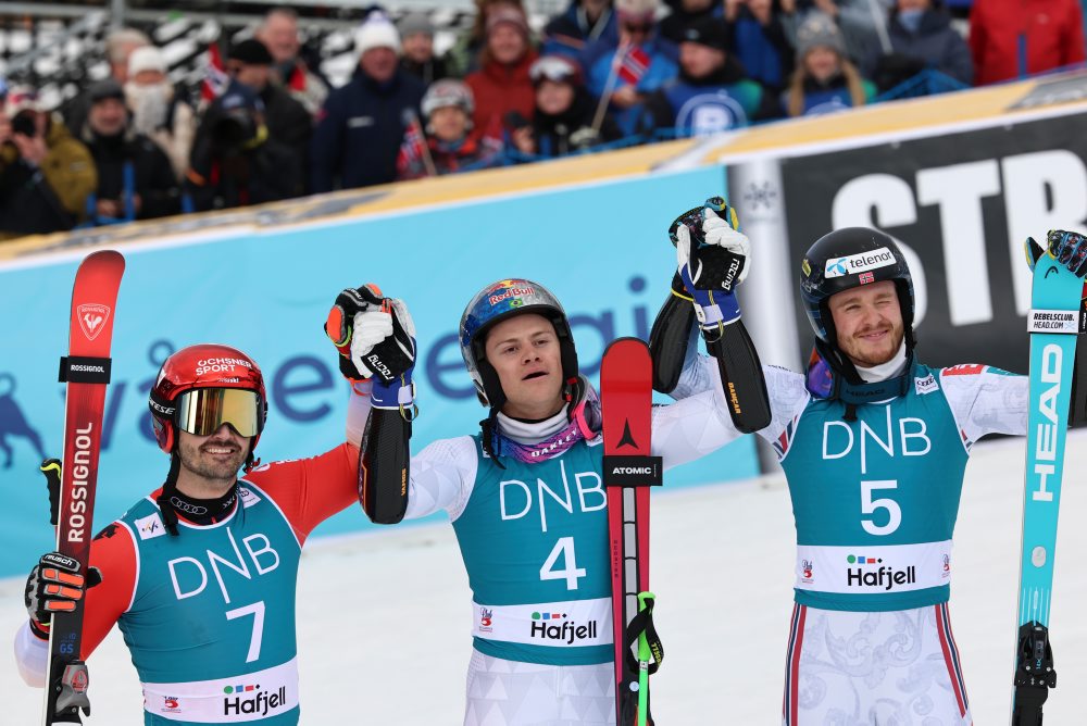 Lyžovanie-SP: Pinheiro Braathen získal malý glóbus za obrovský slalom