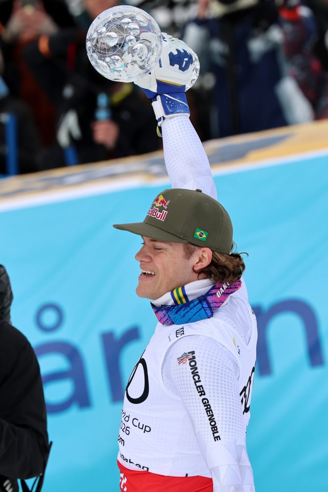 Lyžovanie-SP: Pinheiro Braathen získal malý glóbus za obrovský slalom