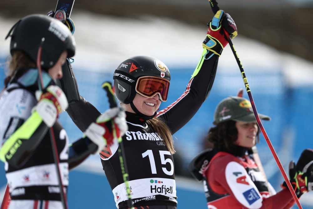 Kanaďanka Valerie Grenierová zvíťazila v obrovskom slalome v nórskom Hafjelli