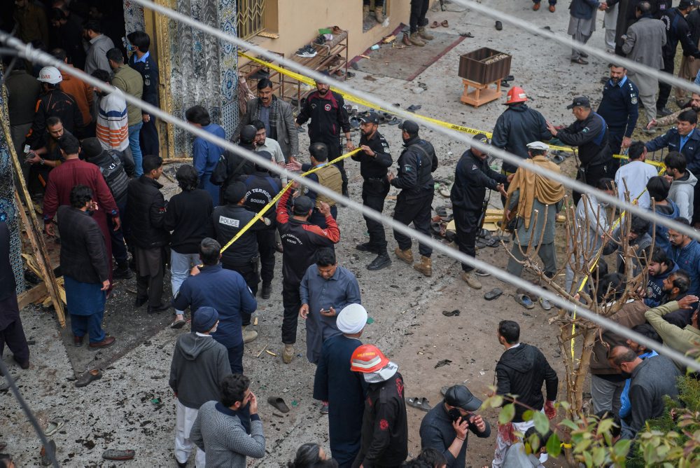 Výbuch v mešite v Islamabade