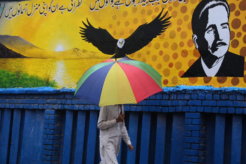 Silný dážď v Pakistane