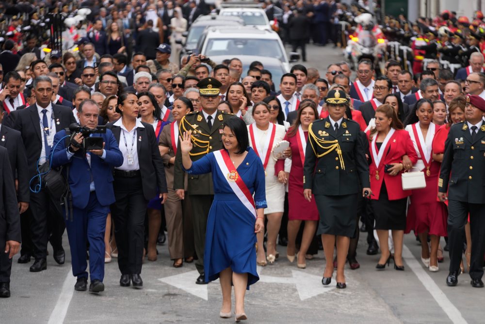 Prísaha novej prezidentky Peru