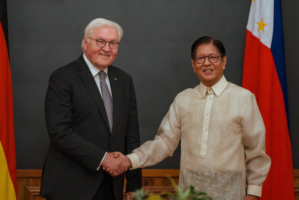 Nemecký prezident Frank-Walter Steinmeier na Filipínach