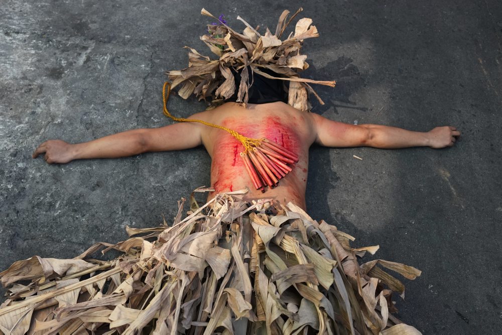 Veľkonočné rituály na Zelený štvrtok vo Filipínach 