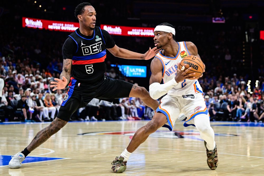 Oklahoma City Thunder - Detroit Pistons