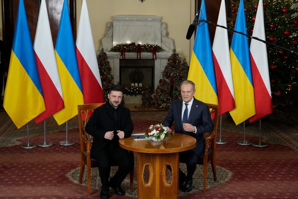Poľský premiér Tusk sa stretol s ukrajinským prezidentom Zelenským