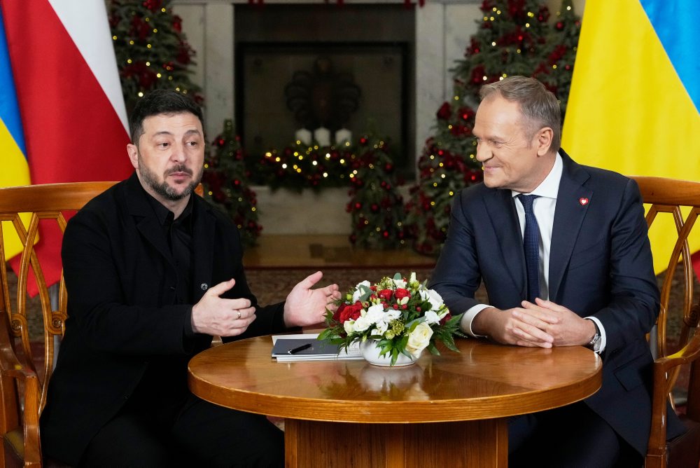 Poľský premiér Tusk sa stretol s ukrajinským prezidentom Zelenským