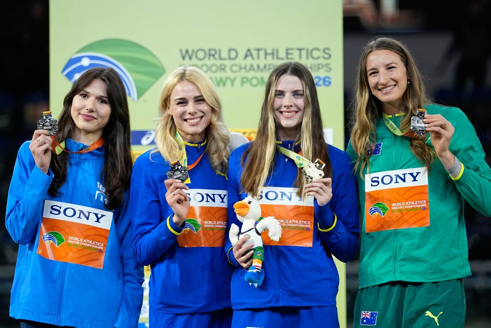 Ukrajinka Jaroslava Mahučichová triumfovala v skoku do výšky