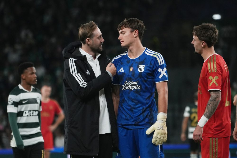 Liga majstrov vo futbale: Sporting Lisabon - LASK Linz