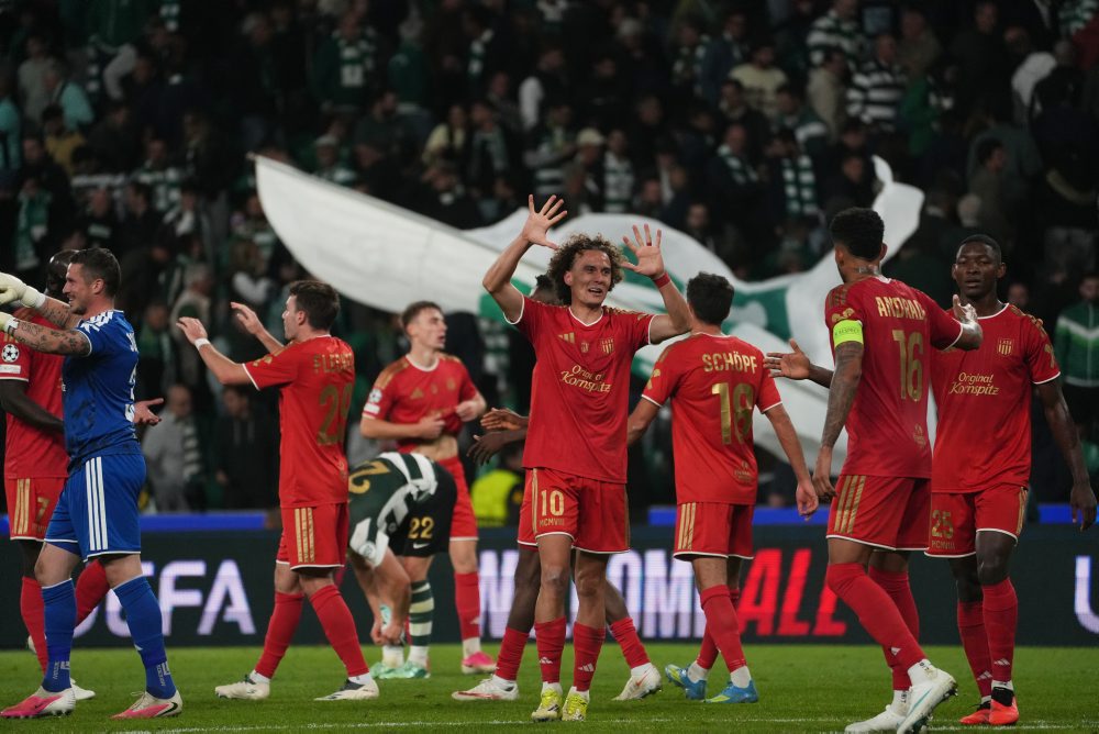 Liga majstrov vo futbale: Sporting Lisabon - LASK Linz
