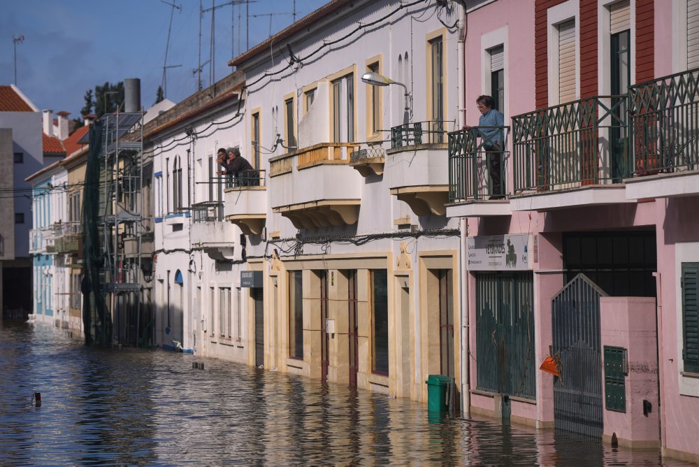 Záplavy v Potugalsku 