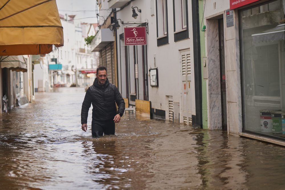Záplavy v Potugalsku 