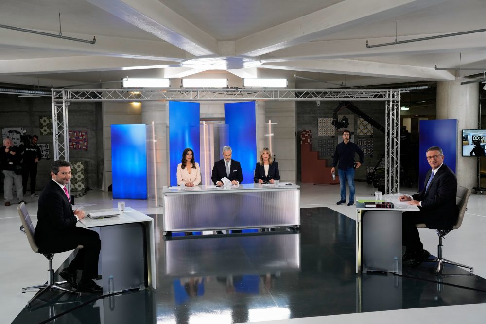 Televízna diskusia kandidátov pred prezidentskými voľbami v Portugalsku