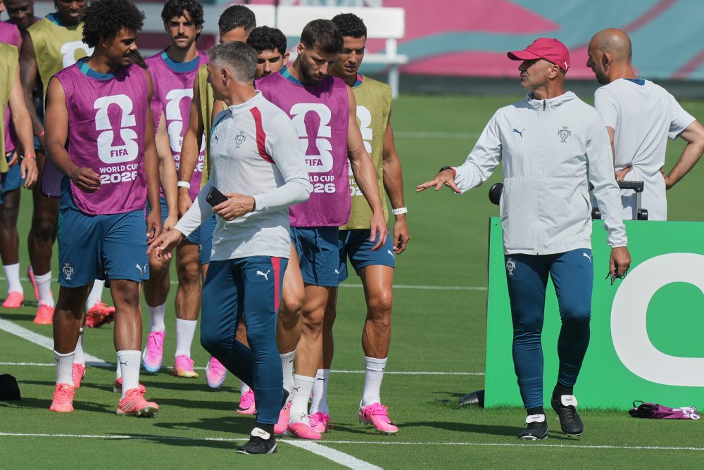 Tréning portugalskom futbalovej reprezentácie na MS 