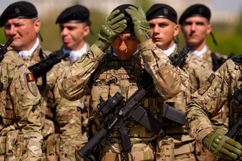 Deň rumunských pozemných síl v Bukurešti