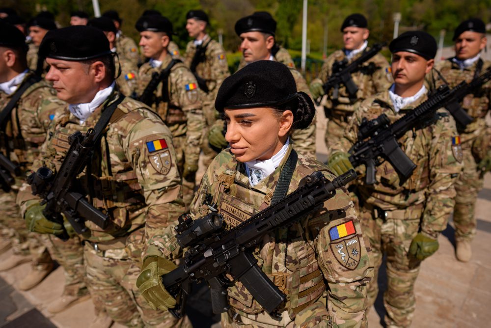 Deň rumunských pozemných síl v Bukurešti