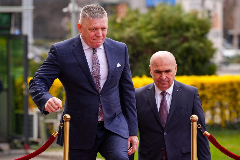 Slovenský premiér Robert Fico v Rumunsku