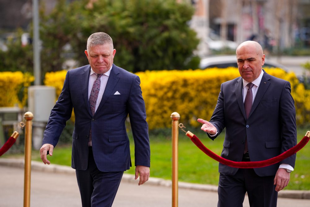 Slovenský premiér Robert Fico v Rumunsku