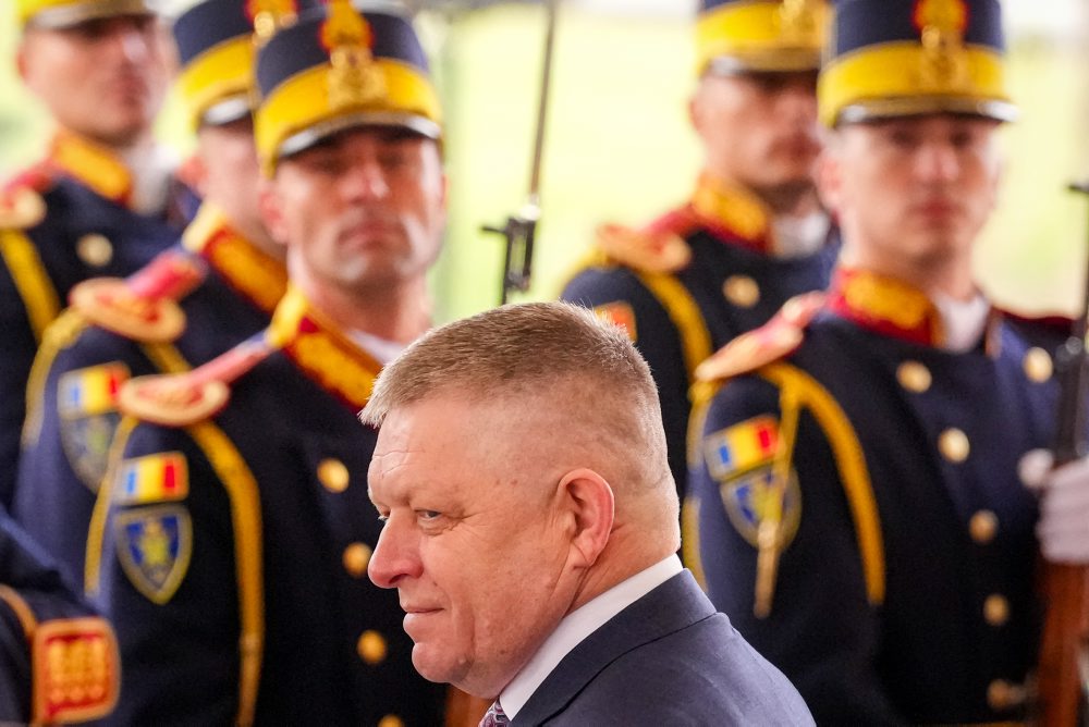 Slovenský premiér Robert Fico v Rumunsku