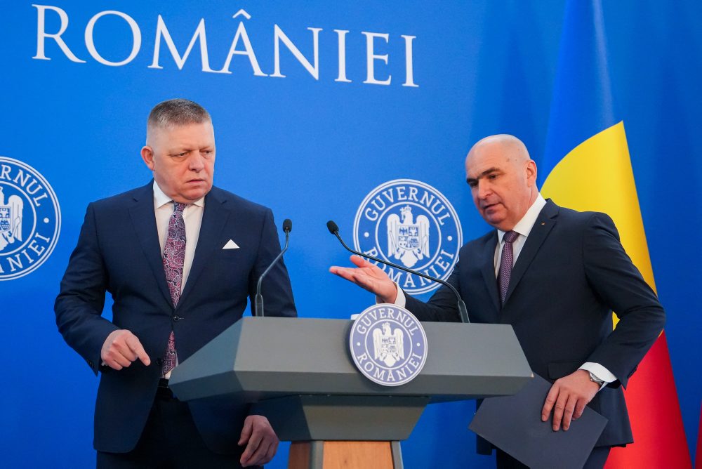 Slovenský premiér Robert Fico v Rumunsku
