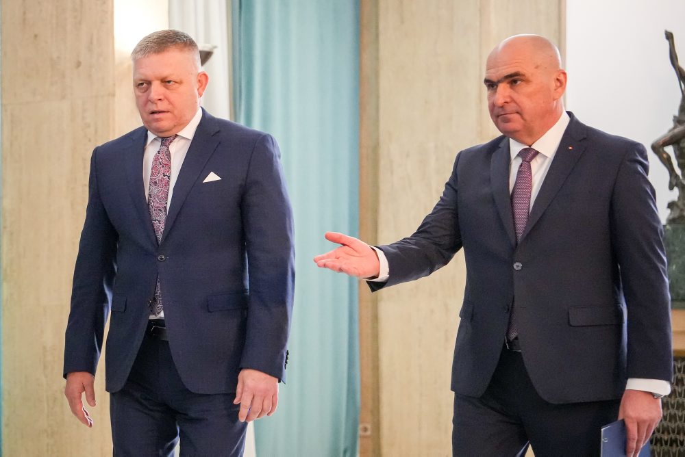 Slovenský premiér Robert Fico v Rumunsku